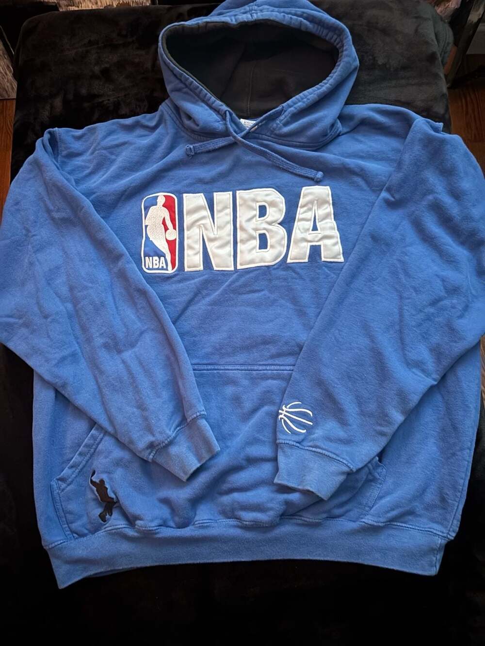 NBA Elevation Blue Pullover Hoodie Size XL